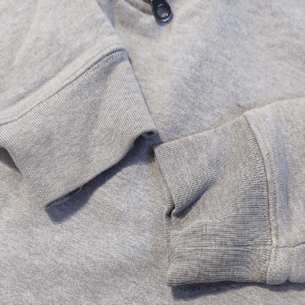 Girlfriend Collective Cotton Sweat Set Pants Joggers Pullover Sand Size M - Picture 6 of 15